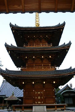 <第三番 紫金山小松院 法楽寺>_a0045381_6514663.jpg