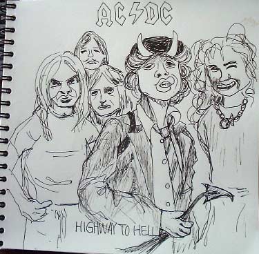 High Way To Hell Ac Dc 1日3ジャケ