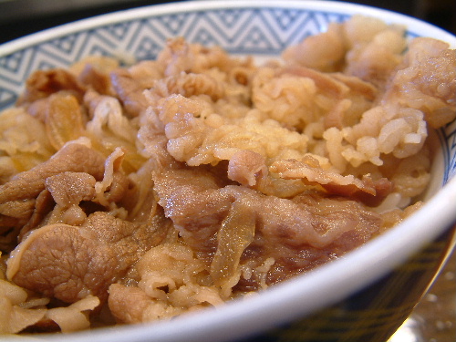 「築地 吉野屋一号店で牛丼並盛(初体験!)」_a0000029_192142.jpg