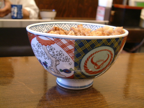 「築地 吉野屋一号店で牛丼並盛(初体験!)」_a0000029_19361287.jpg