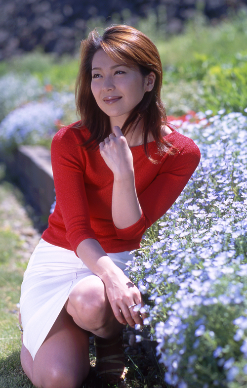 人妻　ポートレート　スカート 