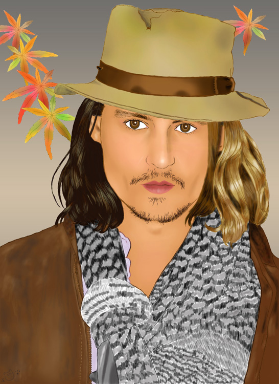 9作目 ジョニー デップ johnny depp 美男と花 by 迷い人 9作目 ジョニー デップ johnny depp 美男と花 by 迷い人