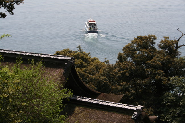 琵琶湖周遊１５－竹生島へ_f0017530_22534496.jpg