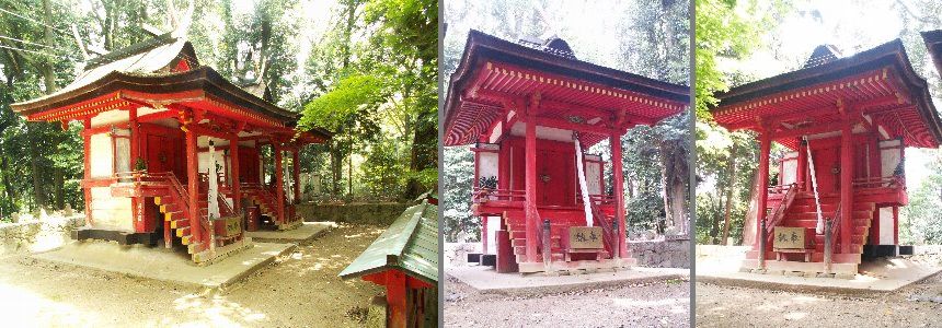 石仏の里・当尾（岩船寺～浄瑠璃寺）探訪（06.05.29）②白山神社（岩船寺鎮守社）・・・_a0016431_12191039.jpg