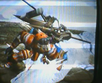 神獣を介抱する銀子ちゃんの図 銀 ピカ