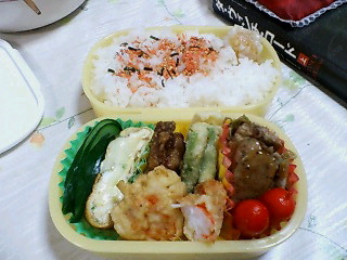 娘のお弁当☆_f0090023_19573023.jpg