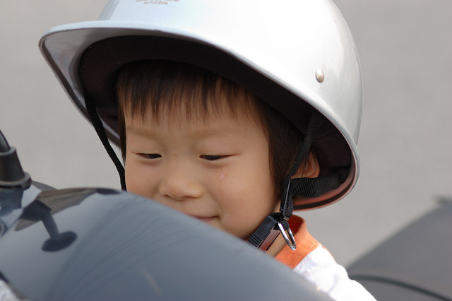 次男、バイクデビュー_c0050163_0255354.jpg