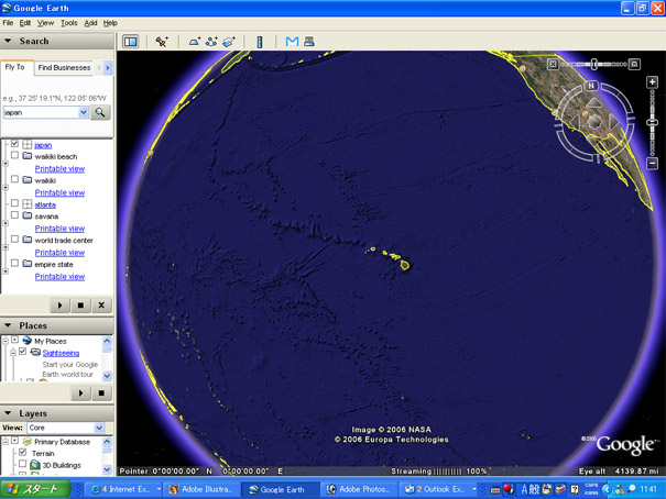 GOOGLE EARTH　なんじゃこりゃ!!（￣□￣；）!!_a0013854_1142818.jpg