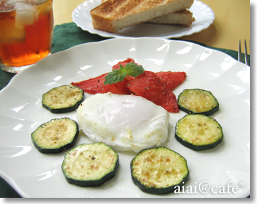 トマトのコンフィ・空豆とイカのサラダ_a0056451_17541184.jpg