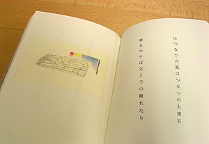 銅版画家・松本秀一さんの”句集”です。_f0106896_16122553.jpg