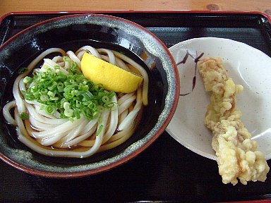 本日のさぬきうどん　ぶっかけ小280円（まるやうどん　多度津町）_d0021356_231481.jpg