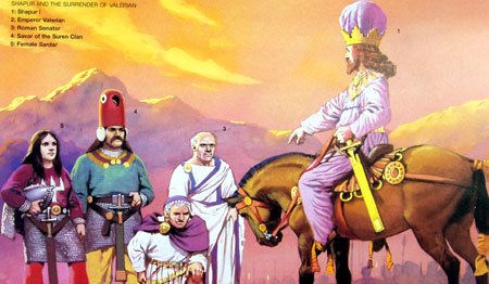 ササン朝ペルシャ期ジュエリーカーネリアン馬柄インタリオ