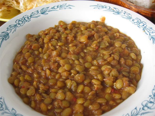 レンズ豆のトマト煮込み トルコ子育て生活