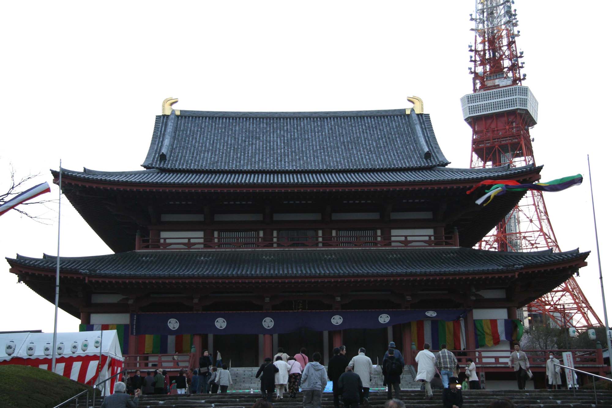 東京・芝『増上寺』のサクラ_a0076043_14503480.jpg