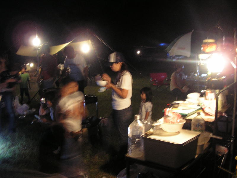 夏のバーベキューキャンプ大会　2005年8月20・21／晴れ～曇り一時雨_c0076250_1946393.jpg