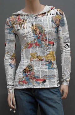 John Galliano 06awメンズ新作ロングｔシャツ フード メンズセレクトショップ Via Senato