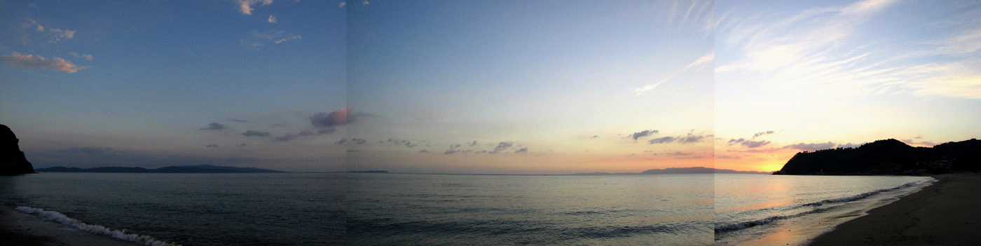 7.13.夕景パノラマ_b0075212_73982.jpg