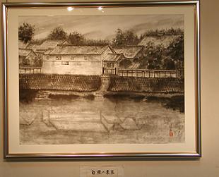 第5回　泉会水墨画展_f0059498_22545316.jpg