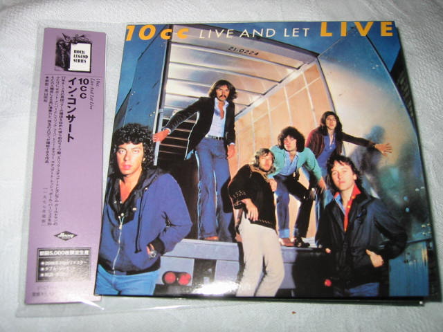 10cc / LIVE AND LET LIVE_b0042308_632075.jpg