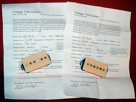 Vintage Vibe Guitars の HS-90 A 入荷!_e0053731_1921216.jpg
