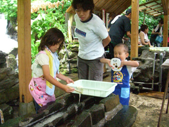 流しそうめん！！_f0015261_2026458.jpg