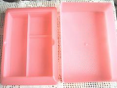 ピンクのお裁縫箱　内部