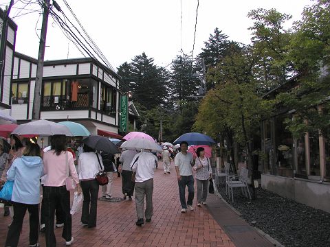 7月24日・今日の軽井沢最高気温20℃・まだまだ梅雨空の続く旧道です。_d0046531_0285334.jpg