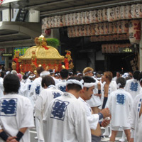 京都要庵歳時記　『祇園祭　還幸祭の情景』　_d0033734_1192320.jpg