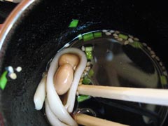 小田　たらいうどん　かじか亭_f0056567_13542219.jpg