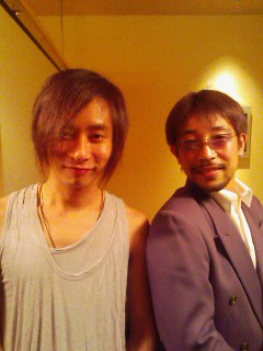 ■ ウイングパークホテルのオープニングレセプション ■ −いしだ壱成さんと2ショット!−_a0033733_10334887.jpg