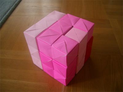 \"Magic Rose Cube\"のユニットのアレンジで”Diabolical Cube”を作る。_b0035506_196124.jpg