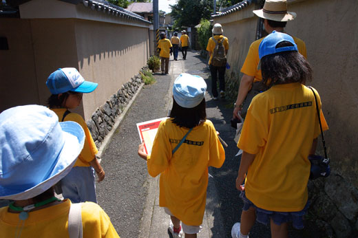 まちなか子ども探検隊　(８月５日）_a0046000_1942985.jpg