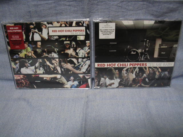 RED HOT CHILI PEPPERS / TELL MY BABY (CD-SINGLE EU盤2種) : 芸術的