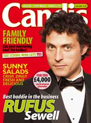 雑誌の表紙に ルーファス シーウェル Rufus Sewell And So On