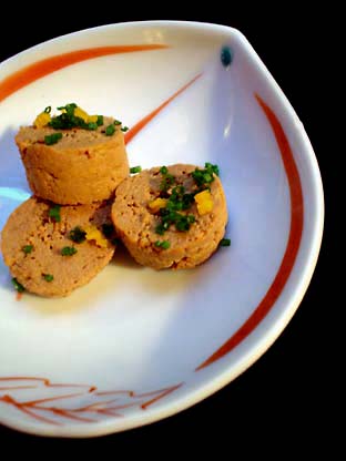 ヒラメの肝のラップ蒸し グンジ家の食卓