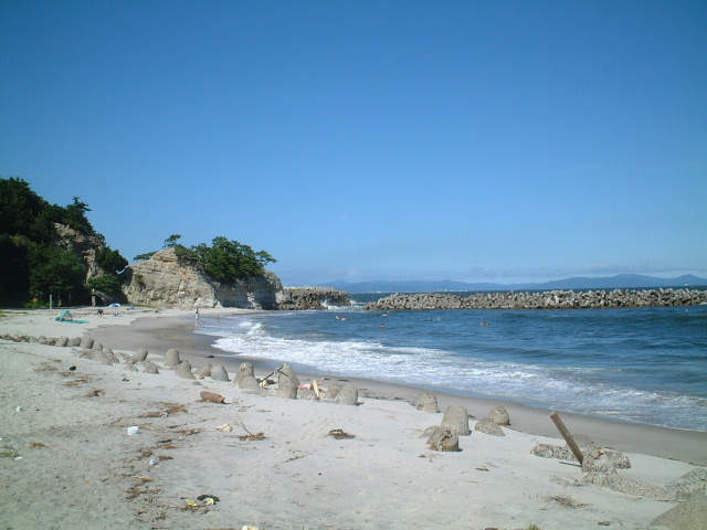 初☆海水浴_f0044846_19502383.jpg