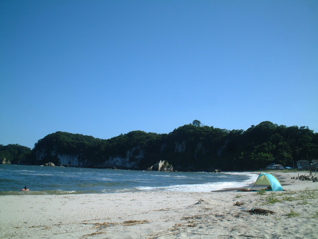 初☆海水浴_f0044846_19503590.jpg