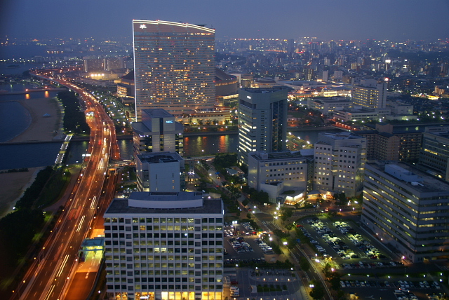 福岡タワーからの夕景・夜景_c0026721_16263042.jpg