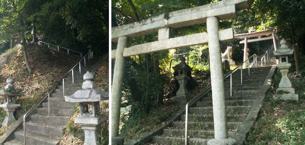 葛城市（當麻～尺土～新庄）探訪②（06.08.07）⑪首子古墳群～高峰神社・・・_a0016431_1130896.jpg