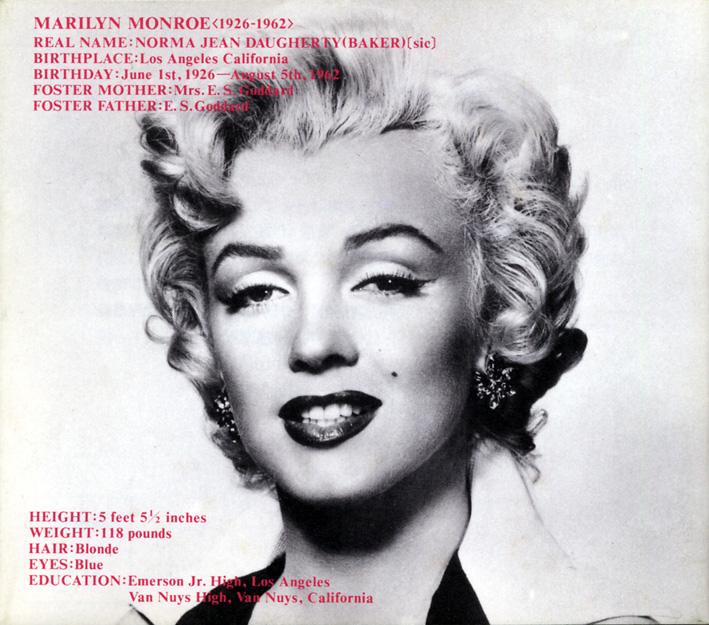 マリリン モンロー Pink Lips、 NYC、 1954(サム ショー)|絵画 マリリン モンロー Pink Lips、 NYC、 1954(サム ショー)|絵画