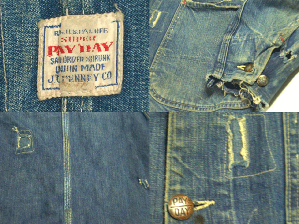 40'sSUPER PAYDAY CoverAll! (アメリカ村大阪店・ビンテージ 40'sSUPER PAYDAY CoverAll! (アメリカ村大阪店・ビンテージ