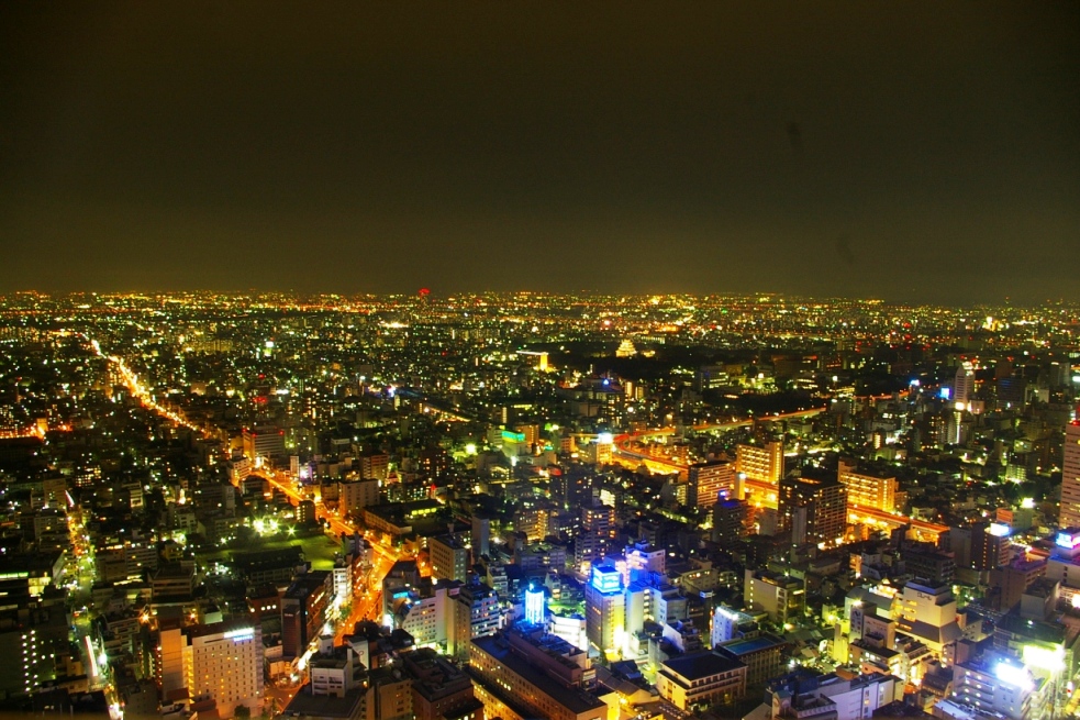 名古屋マリオットアソシアからの夜景_c0082191_1635418.jpg