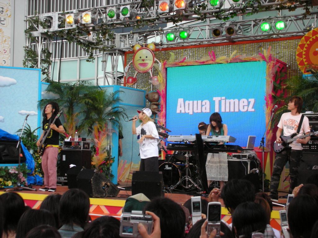 お台場ライブ 明日からツアーだぁ Mayuko Aqua Timez 流るる風の跡を お台場ライブ 明日からツアーだぁ Mayuko Aqua Timez 流るる風の跡を