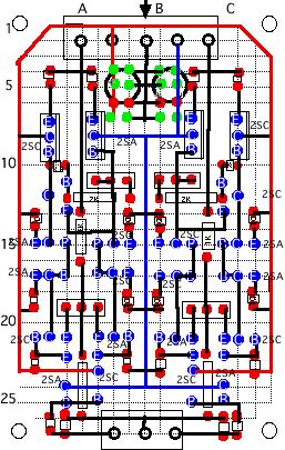 電流帰還ヘッドフォンアンプ（トランジスタversion）_f0058309_16202945.jpg