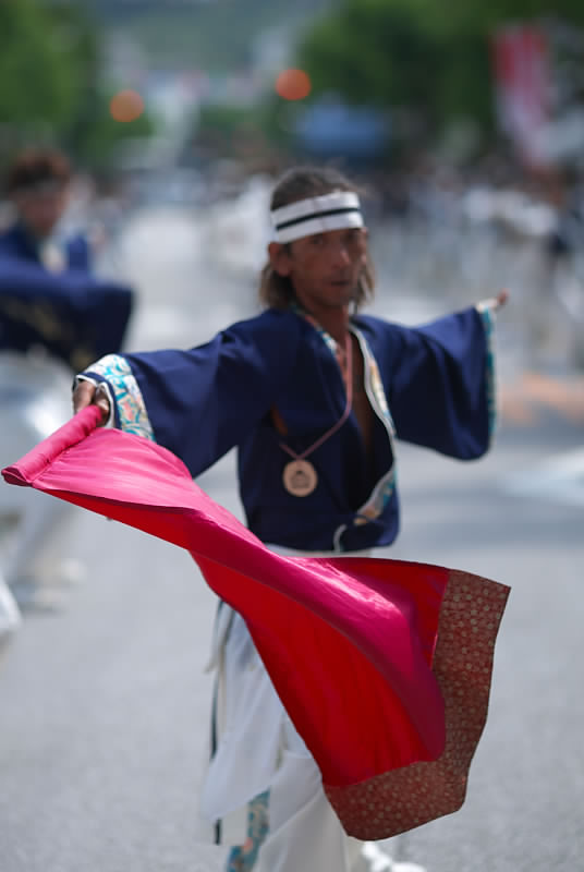 よさこい祭り2006「本祭 １日目」 2/9_a0078341_7362055.jpg