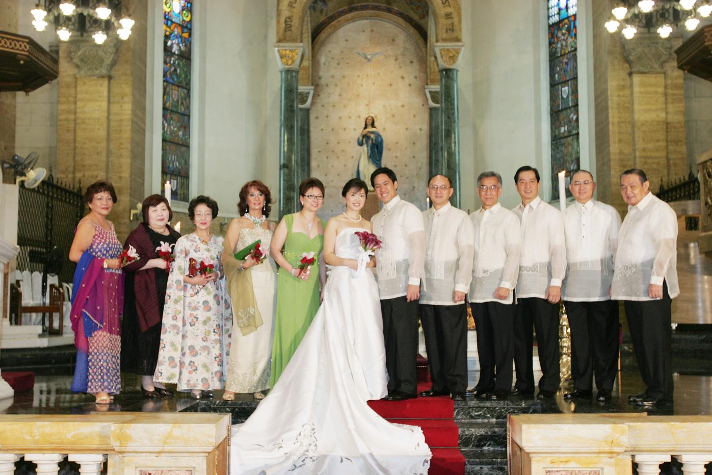 Wedding in Manila<4>ゴッドファーザー＆ゴッドマザー_f0099556_17512099.jpg