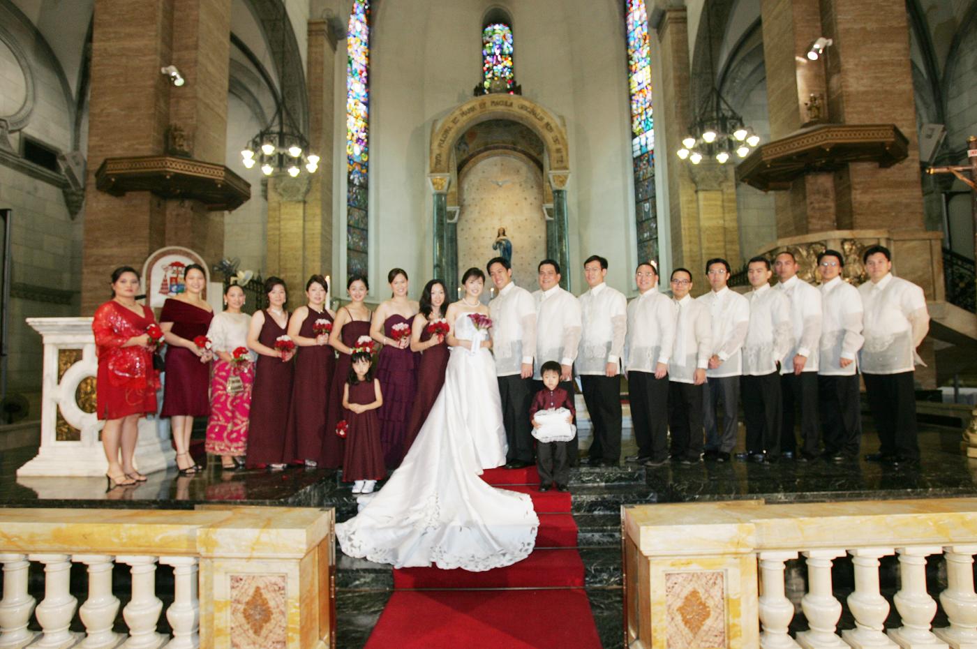 Wedding in Manila<4>ゴッドファーザー＆ゴッドマザー_f0099556_17515959.jpg