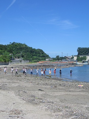 夏だ！海だ！(その2)・・・“地曳網”だぁ～!!!_c0001578_8522815.jpg