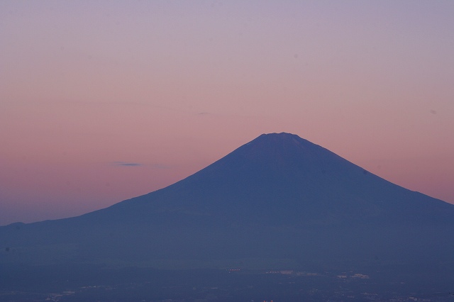 朝霧の富士山_b0089506_22453671.jpg