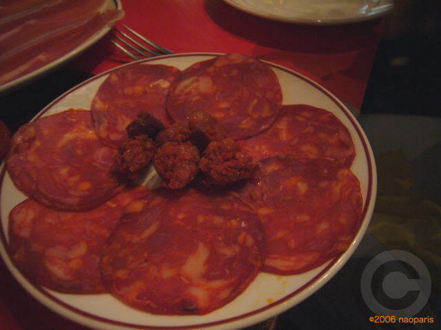 ■パリでスペイン料理EL BISTRO LATINO(サンミシェル界隈)_a0014299_21192668.jpg